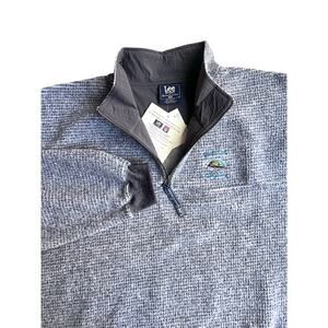 Lee Sport Jacksonville Jaguars NFL Gray Fleece Quarter Zip NWT Oversized XL